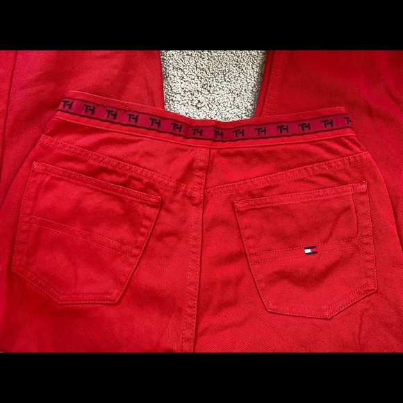 Tommy Hilfiger Vintage Red Jeans - Picture 4 of 5